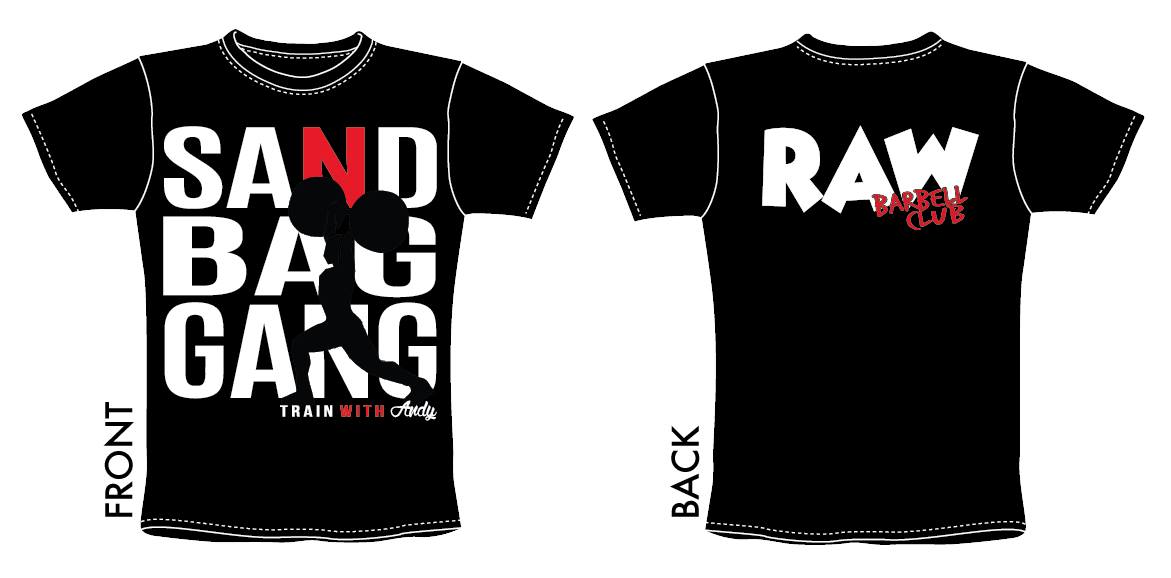 new sandbag gang apparel men's tee