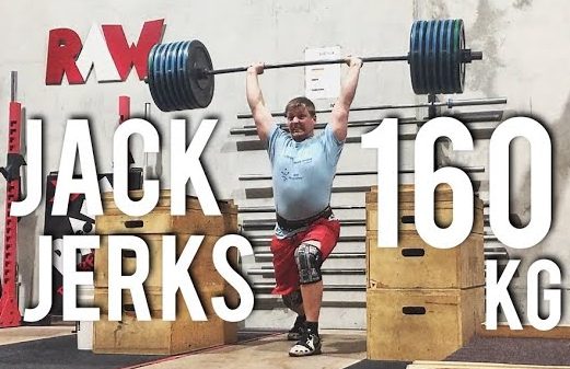 Jack Jerks 160kg – Training Diary