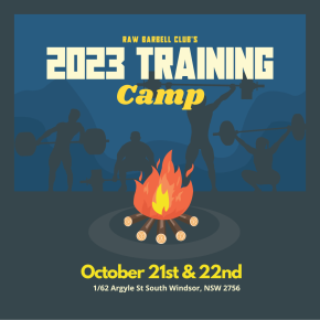 RAW Barbell Club 2023 Training Camp